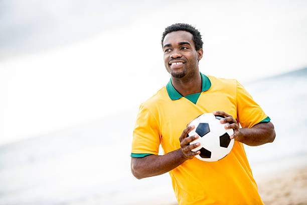 istock Happy football player 499554135