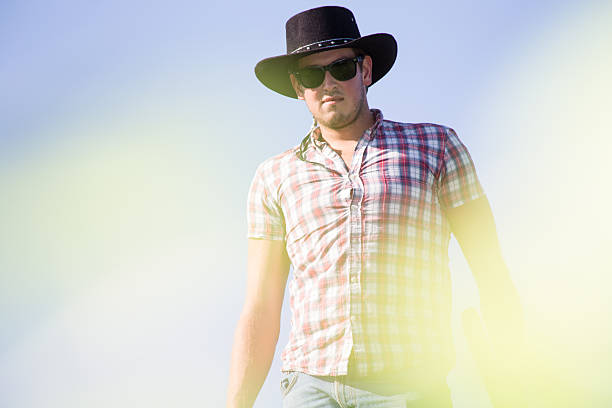 istock Cowboy farm hand 499555485