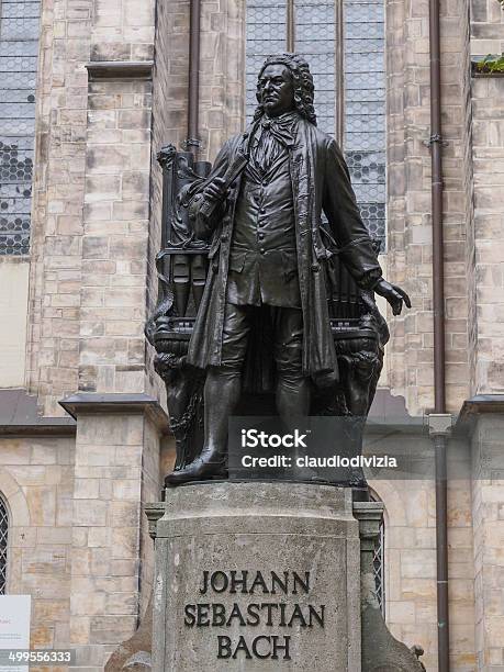 New Bach Monument Stock Photo - Download Image Now - Johann Sebastian Bach, Leipzig - Saxony, Church