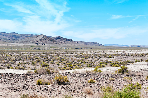 This spectacular view is outside Fallon Nevada on highway 95.