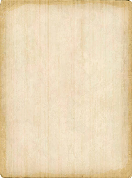 Cardboard Vector Texture Background Cardboard vector texture background with ragged edges. Old paper sheet paper old antique backgrounds stock illustrations