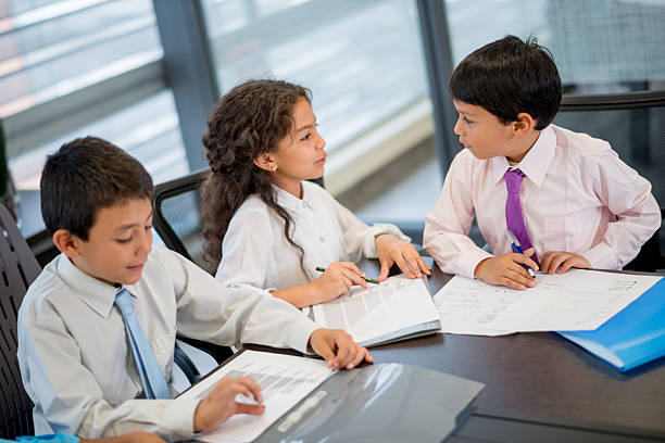 Young business people