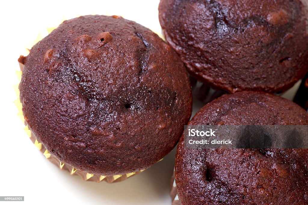 Chocolate Muffins Isolated on White See more of Dlerick's images in this series below: Cake Stock Photo