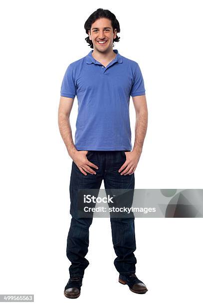 Casual Studio Shot Of A Cheerful Young Man Stock Photo - Download Image Now - Adults Only, Arts Culture and Entertainment, Beautiful People