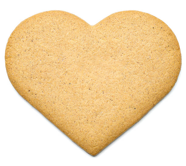 serce piernik - heart shaped cookie zdjęcia i obrazy z banku zdjęć