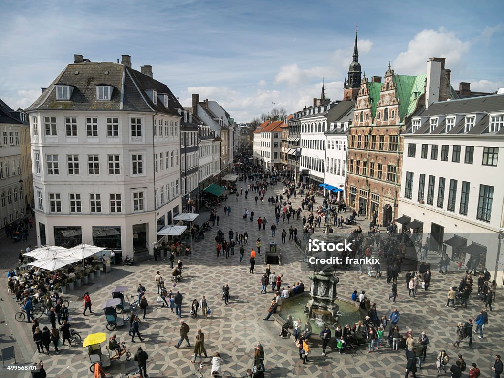 Amagertorv - central square in Copenhagen, Denmark Copenhagen Stock Photo