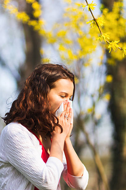 istock Spring allergy to flowers 499568757