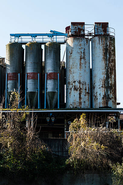 istock Old factory detail 499569766