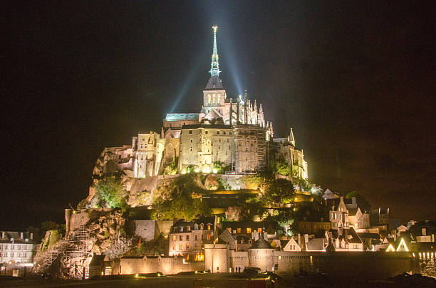 istock Evening at Le Mont Saint Michel, Normandy, France 499570485