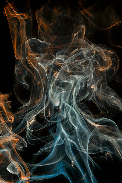 istock color abstract smoke isolated black background 499571213