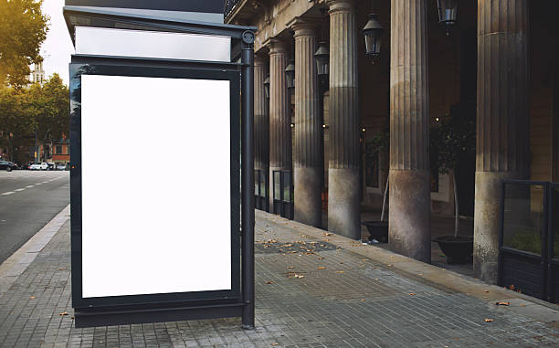 istock Empty poster in metropolitan city 499571856