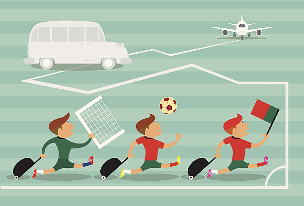 ilustrações de stock, clip art, desenhos animados e ícones de de futebol inglês - soccer stadium fotografia de stock