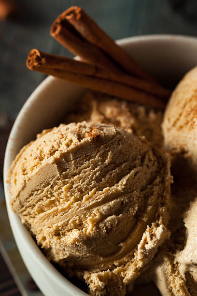 istock Homemade Pumpkin Pie Ice Cream 499577756