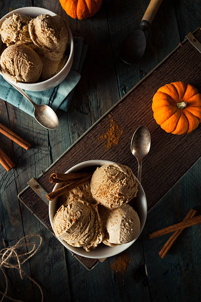 Homemade Pumpkin Pie Ice Cream