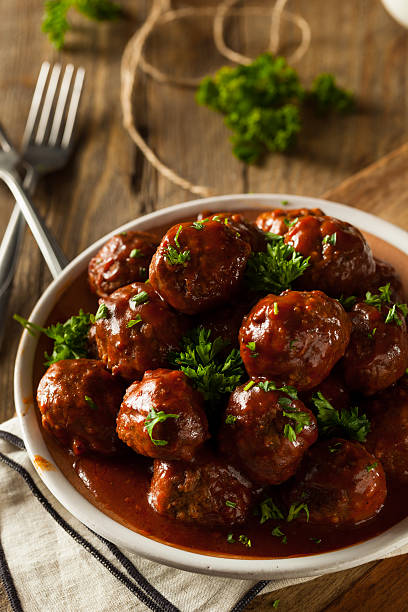 istock Homemade Barbecue Meat Balls 499578778