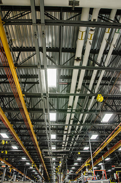 istock Ceiling of a manufacturing plant 499580406