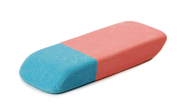 eraser on the white background eraser on the white background eraser photos stock pictures, royalty-free photos & images
