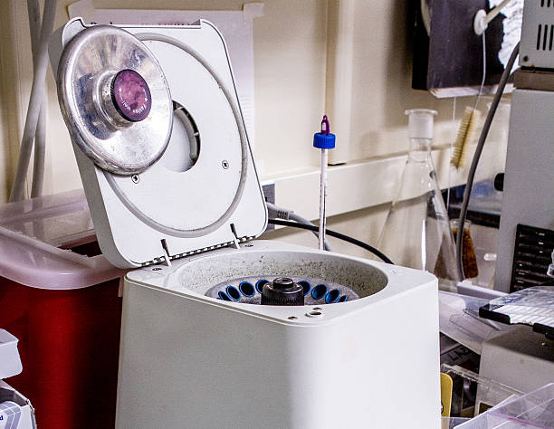 istock Scientific Machinery Centrifuge 499580596