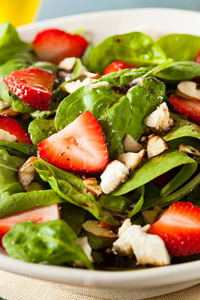 istock Organic Healthy Strawberry Balsamic Salad 499581417
