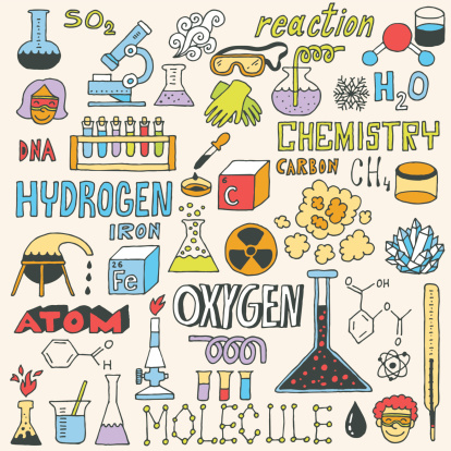 Ilustración de Bioquímica Dibujo A Mano Ilustración Vectorial Colorido y  más Vectores Libres de Derechos de Gas natural - iStock