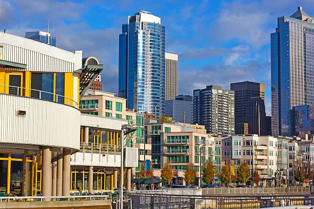 istock View from the pier on Seattle city skyline. 499595006