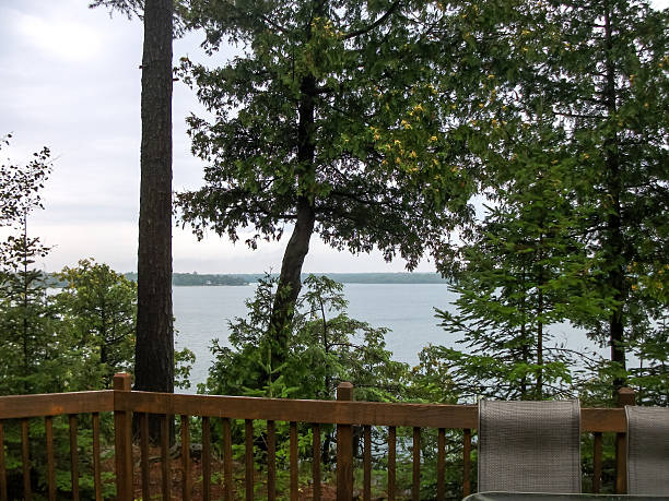 istock Bay viewed through an observation point, Georgian Bay, Tobermory 499598763