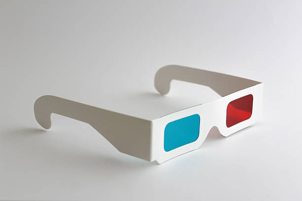 lunettes 3d - lunettes 3d photos et images de collection