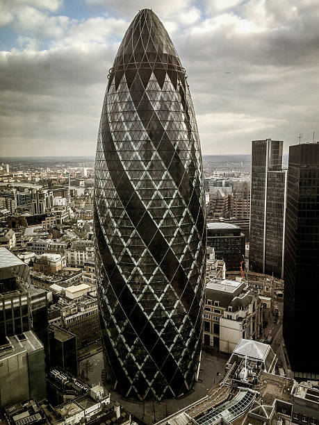 istock The Gherkin Building in downtown London 499600756