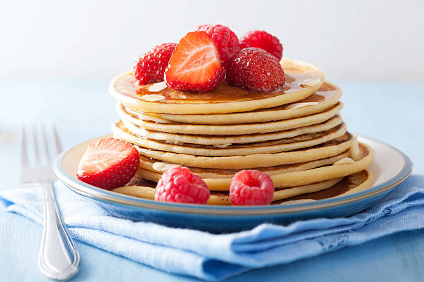 istock pancakes with berry and honey 499602851