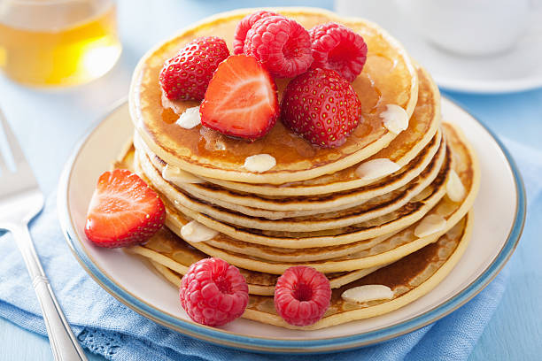 istock pancakes with berry and honey 499602859