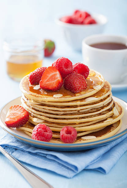 istock pancakes with berry and honey 499602865
