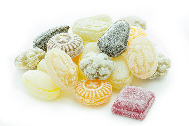 istock Selection of candies isolated on white 499603148