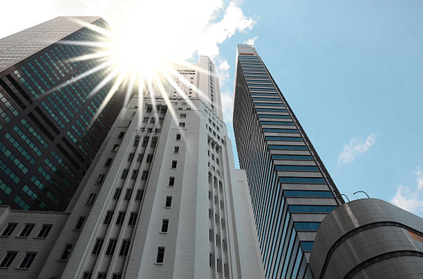 istock Business high modern skyscrapers 499603355