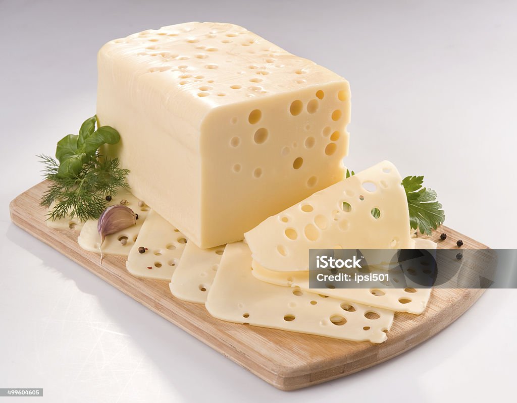 Formaggio svizzero - Foto stock royalty-free di Aglio - Alliacee