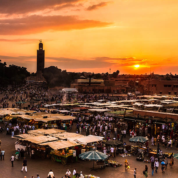 istock Jamaa el Fna, Marrakesh, Morocco. 499605055