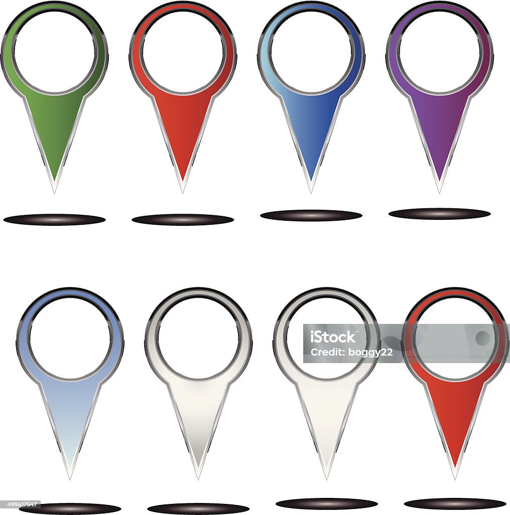 Pointers Layout Pointers Set Stock Illustration - Download Image Now - Abstract ...