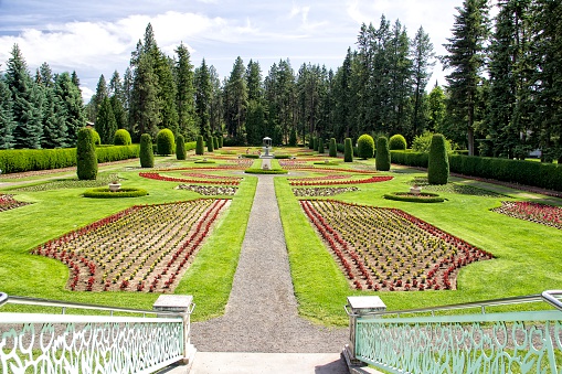 Duncan Garden at Manito Park in Spokane Washington