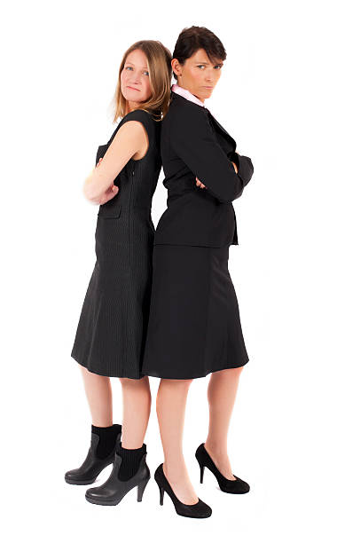 istock two businesswomen upset 499618021