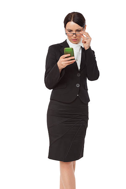 istock Female Business Professional Using smart phone 499619193