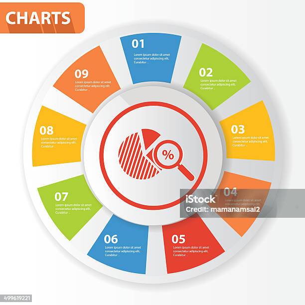 Partners Chart For Textvector Stock Illustration - Download Image Now - Adult, Bicycle, Business