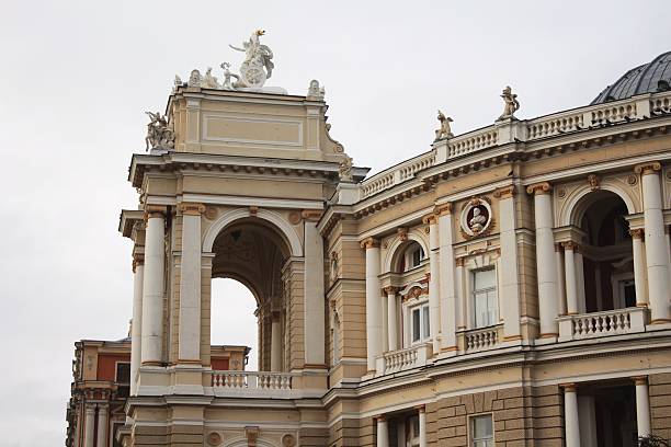 istock Odessa Opera Theater building fragment 499619851