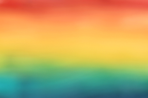 Rainbow blurred multicolored background