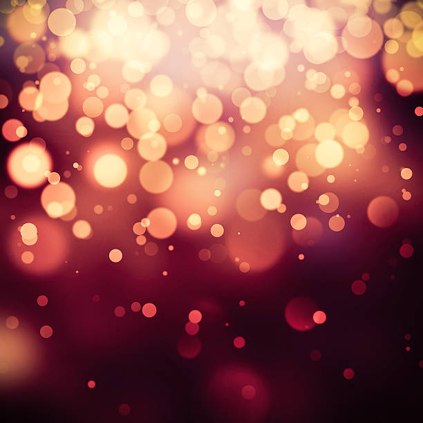 istock bokeh Festive background. Christmas and New Year. 499622419