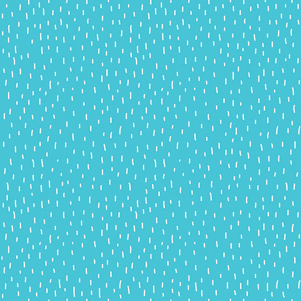Seamless abstract vector pattern of rain Seamless abstract vector pattern of rain on a blue background, hand-drawn rain patterns stock illustrations