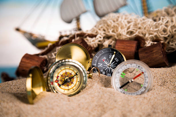 istock Holiday by the sea, gull, lantern, ship 499626494