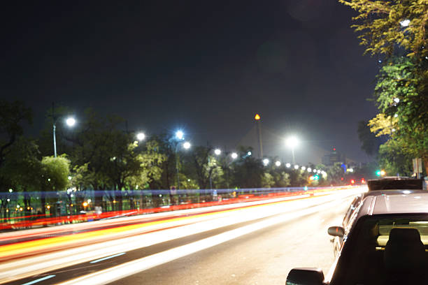 istock light moving speed on night of cityscape 499627210