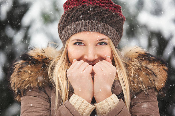 istock Young girl outdoors in the snow 499627748