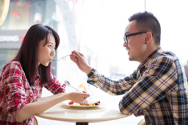 istock Young couple eating an ice cream 499629552