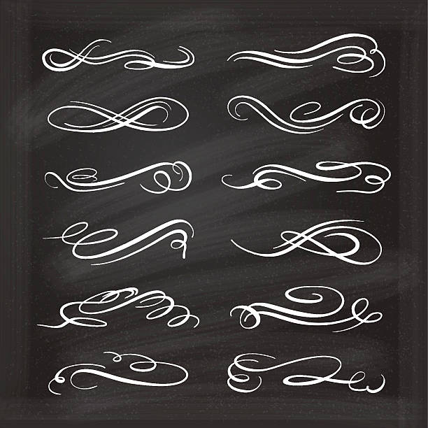 Menu In Calligraphy 430+ Chalkboard Calligraphy Menu Design Set Stock Photos, Pictures ...