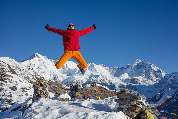 istock Hiking in Himalaya mountains 499633470
